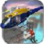 icon Police Heli Rescue Alert voor Samsung Galaxy C9 Pro