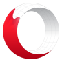 icon Opera browser beta with AI